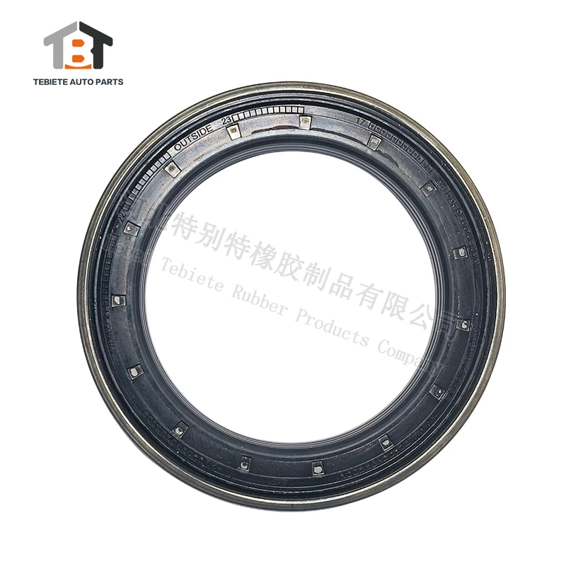 73*101.6*14.5/15.5 Sello de aceite del cubo de la rueda giratoria interna para DANA /Massey Ferguson /John Deere /New Holland Tractor Reemplace OE:2120605501 12018598B Resistente al desgaste